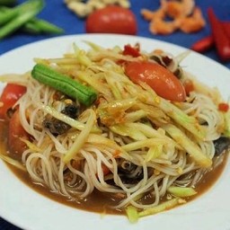[อร่อยซ่ากับโค้ก] ตำซั่ว +  โค้ก ออริจินัล (กระป๋อง) 