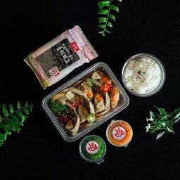 ปูม้าเนื้อปนไข่ดองซีอิ้วเกาหลี#เซท