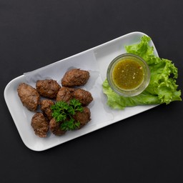 ลูกชิ้นเนื้อทอด