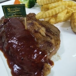 สเต็กริบอายซอสบาร์บีคิว