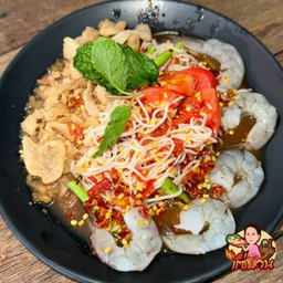 ซั่วข้าวปุ้นกุ้งสด