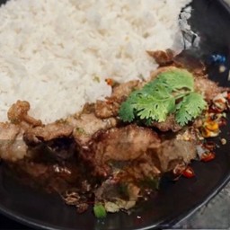 -ข้าวราดพริกเกลือ หมูไก่