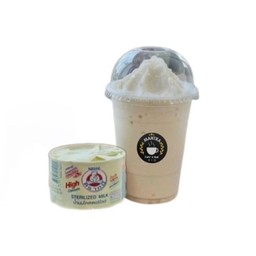 นมหมีสตรอเบอร์รี่ ปั่น