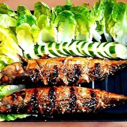 ปลาซาบะย่างซอส บ้านเหล่าพังผือ