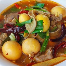 ต้มยำพวงไข่อ่อน