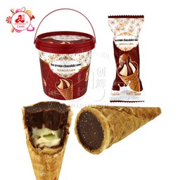 เวเฟอร์ไอศกรีมโคน Chocolateพรีเมี่ยม ยกกระปุก!