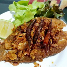 ปลาร้าปลานิลทอด