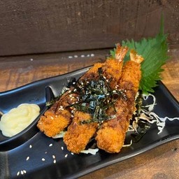 กุ้งชุบแป้งทอด 3 ตัว