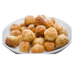 ลูกชิ้น ปลากลมทอด