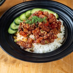 ข้าวหมูสวรรค์ขยำแซ่บ