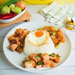 ข้าวราดหลายใจ(เลือก3อย่าง)