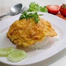 ข้าวไข่เจียวกุ้ง