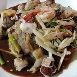ตำรวมทะเล(ปลาร้า)