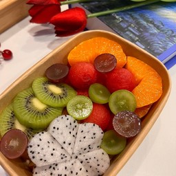 ผลไม้รวมปอกพร้อมทาน