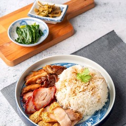 ข้าวเฉโป(รวมหมู3อย่าง) (Must try)