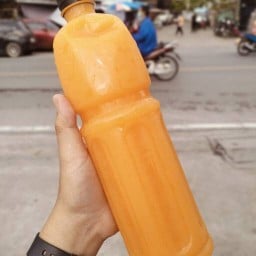 น้ำส้มคั้นสดแท้100% ท่าอิฐ