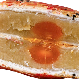 ขนมเปี้ยะ ไส้ถั่วหวาน + ไข่