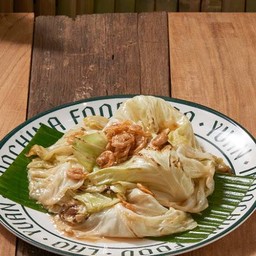 กะหล่ำปลีทอดน้ำปลา.