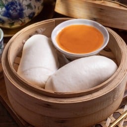 A21.หมั่นโถวสังขยาชาไทย (2ลูก)