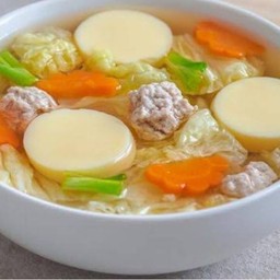 ต้มจืดเต้าหู้หมูสับ