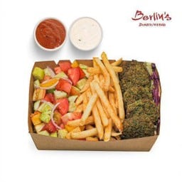 Doner Platter Box V Falafel กล่องโดเนอร์แพลตเตอร์ฟาลาเฟล มังสวิรัต