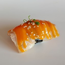 เบคอนเบิร์นซอสไข่เค็ม