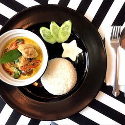 ข้าวหอมเขียวหวานไก่ขลุกขลิก