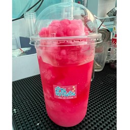 น้ำแดงโซดาปั่น