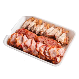 หมูแดง+หมูกรอบ+กุนเชียง (เปล่า)