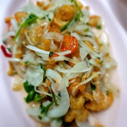 ยำกุ้งแห้ง