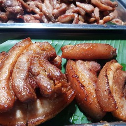 หมู3ชั้นทอดเค็ม