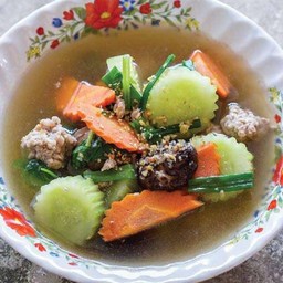 ต้มจืดแตงกวาหมูสับ