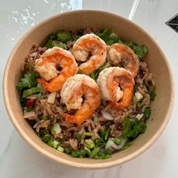 ข้าวขยำกุ้ง