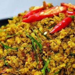 @@คั่วกลิ้งหมูสับ กับข้าว@@