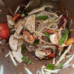 ตำเส้นเล็กทะเลรวม