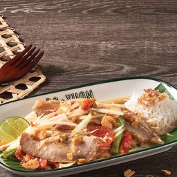 ตำคอหมูย่าง.