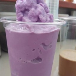 นมสดเผือกปั่น