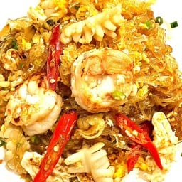 วุ้นเส้นคั่วทะเล