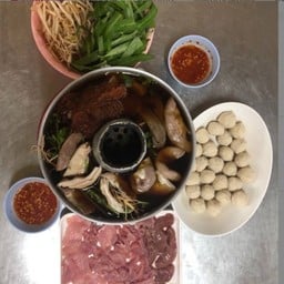 เกาเหลาหม้อไฟหมู (ชุดเล็ก)