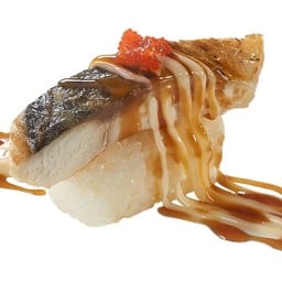 ซูชิหน้าซาบะย่างซอสชีส