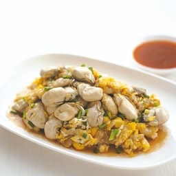 หอยนางรมผัดไข่ (S)