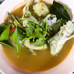 ต้มยำหัวปลา+เนื้อปลา(ธรรมดา)