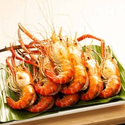 กุ้งก้ามกรามเผา (S)