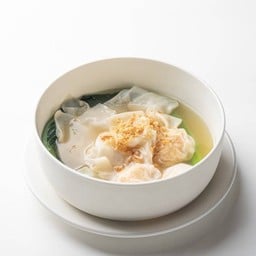 Fresh Shrimp Wonton in Chicken Soup (เกี๊ยวกุ้งน้ำ)