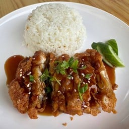 ข้าวไก่กรอบเทริยากิ