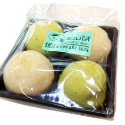 โมจิ รวมไส้ (มะพร้าว 2, เผือก 2) 4 ลูก