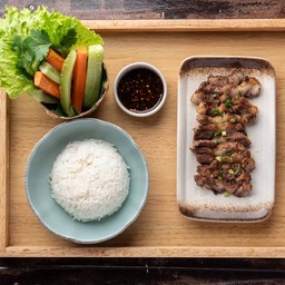 ชุดข้าว หมูย่าง