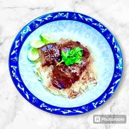 ข้าวมันหมูแดงฮ่องกง