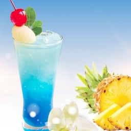 บลูฮาวาย+น้ำแข็ง