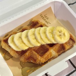 ครอฟเฟิล น้ำผึ้ง กล้วยหอม